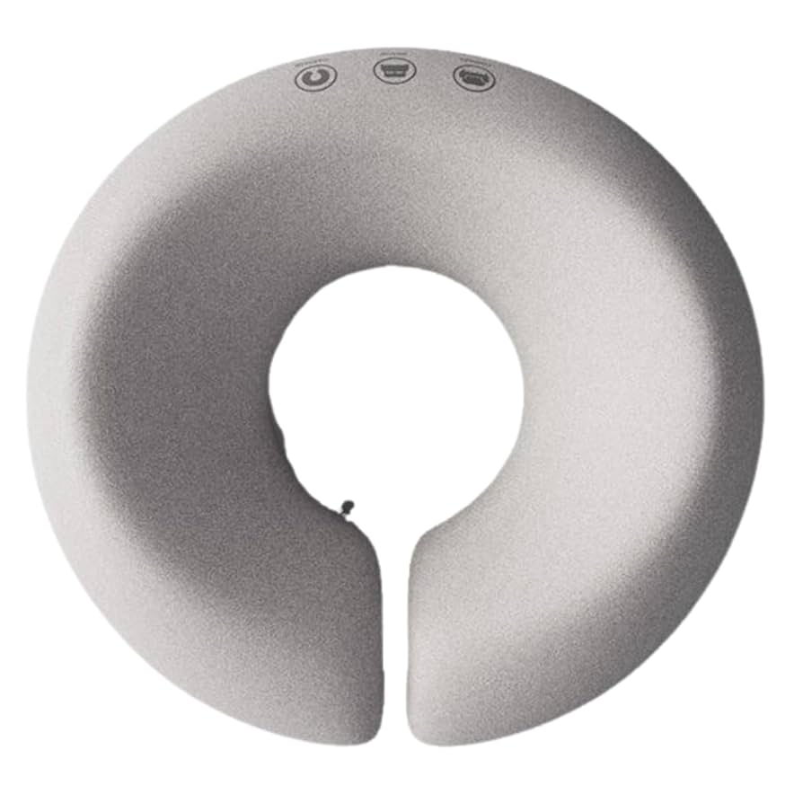 CALOS マッサージ枕 グレー 光沢感のあるまくらカバー グレー 50x70cm※カバーのみ | 布団