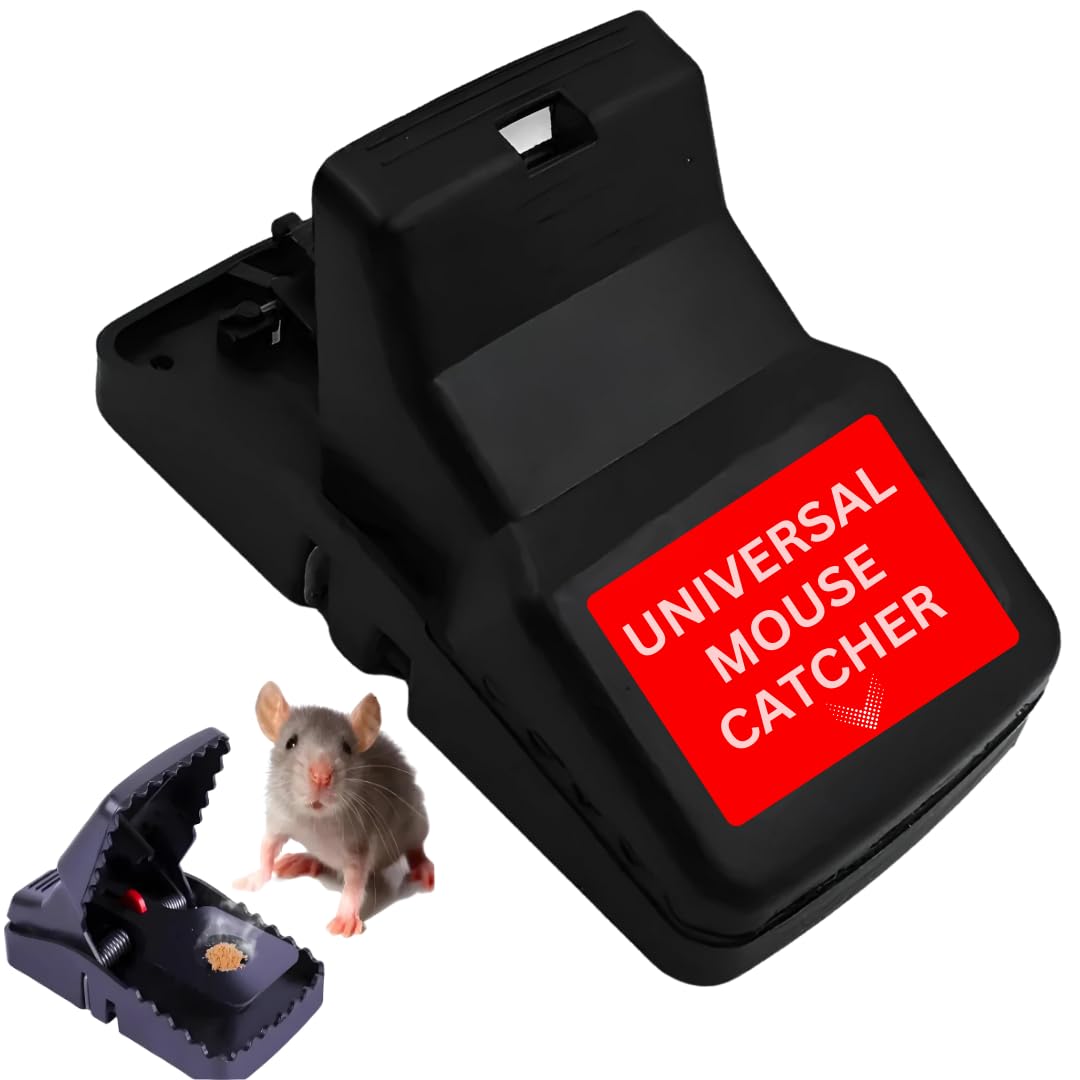 High Impact Plastic and Rust Resistant Mouse Trap Catcher with Removable Bait Cup, Easy-to-Use Rat Killer for Home & Car, Design for Repeated Rat Trap use (B0CPT5TRC5) Amazon Price History, Amazon Price Tracker