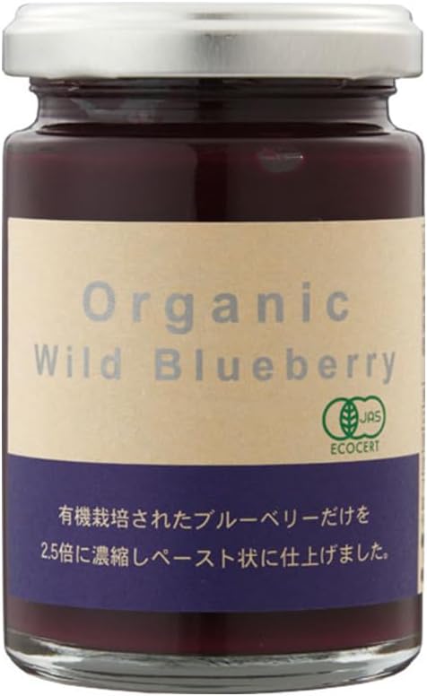 デイリーフーズ オーガニックワイルドブルーベリー ジャム 145g