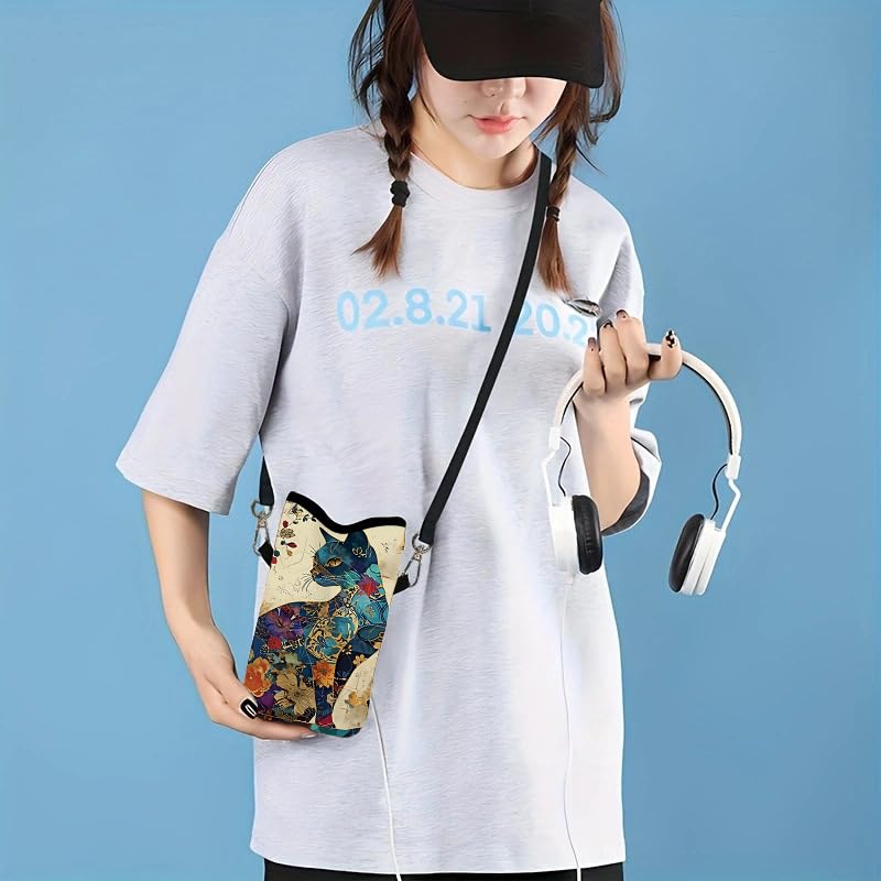 Crossbody Bags, Floral Lightweight Cell Phone Purse,Shoulder Cross Body Bag3