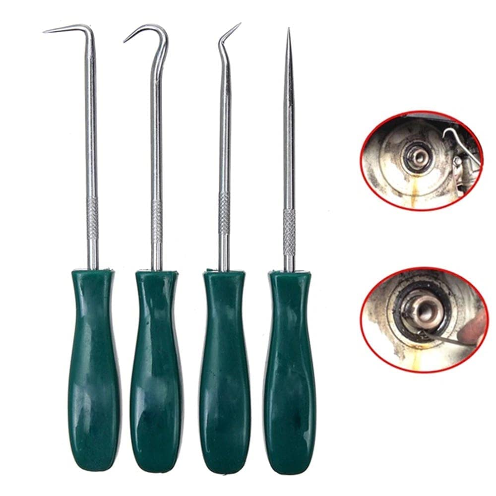 NITYA Auto Tool Set Oil Seal Screwdrivers Mechanical Tools Set O-Ring Seal Screw Car Extractor Garage Puller Remover Hooks Tools 135mm (PH-4