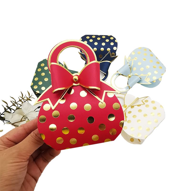 25/50/100 pièces 6x6x10 cm boîtes de fête de Noël décoratives à thème, boîtes de faveur de Mariage, boîtes de fête d'anniversaire, boîtes de friandises, Coffrets Cadeaux