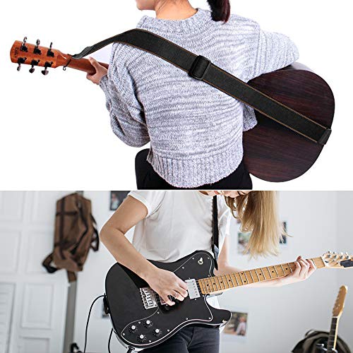 Dreamtop Kit de 16 accessoires pour guitare électrique et acoustique ou basse avec sangle réglable en coton et bouton… - Les Beatles, Paul McCartney, John Lennon, RIngo Starr, George Harrison Dreamtop Kit de 16 accessoires pour guitare électrique et acoustique ou basse avec sangle réglable en coton et bouton… – Image 8