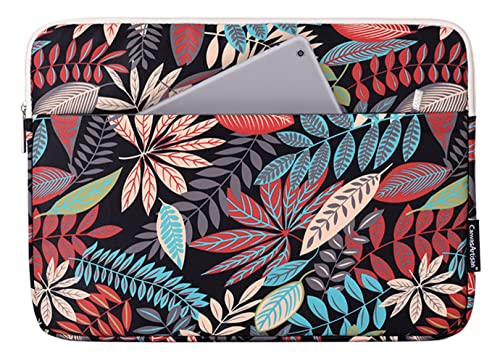 Funda para laptop de 15 pulgadas y tablet con dos bolsillos de almacenamiento