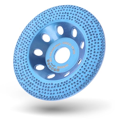 PRODIAMANT Profi Diamant-Schleiftopf 125 mm x 22,2 mm – Für Betonfarbe, Anstriche, Fassadenfarbe & Farbreste auf Wand- und Bodenflächen – sehr Grobe Diamant Beschichtung