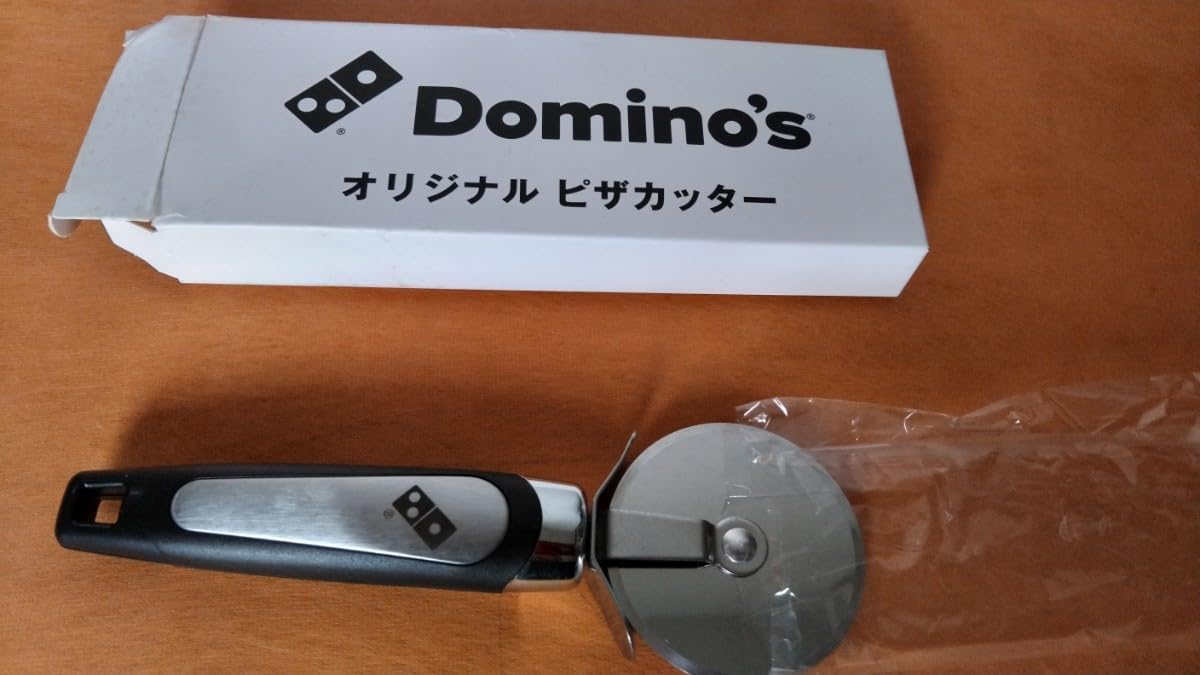 Amazon.co.jp: ドミノピザ オリジナル ピザカッター ステンレス製 