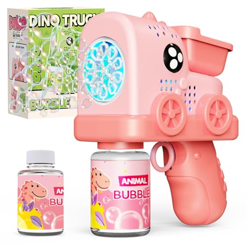 Imagen de Panamalar Camión Dinosaurio Pistola de Burbujas para Niños