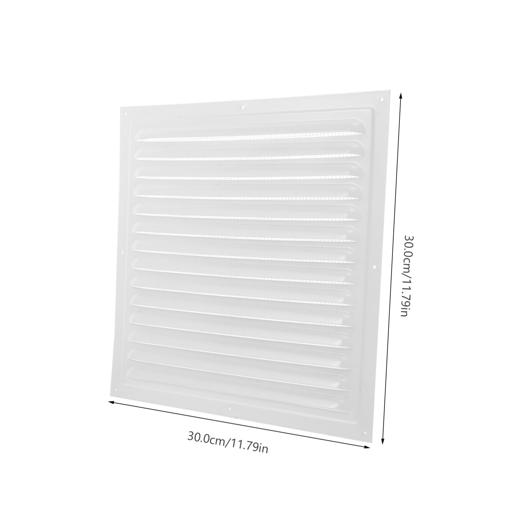 SOIMISS Elegante Griglia di Ventilazione a Soffitto - 2 Pezzi in Alluminio per Condizionatore Sfiato Aria Condizionata Centralizzato