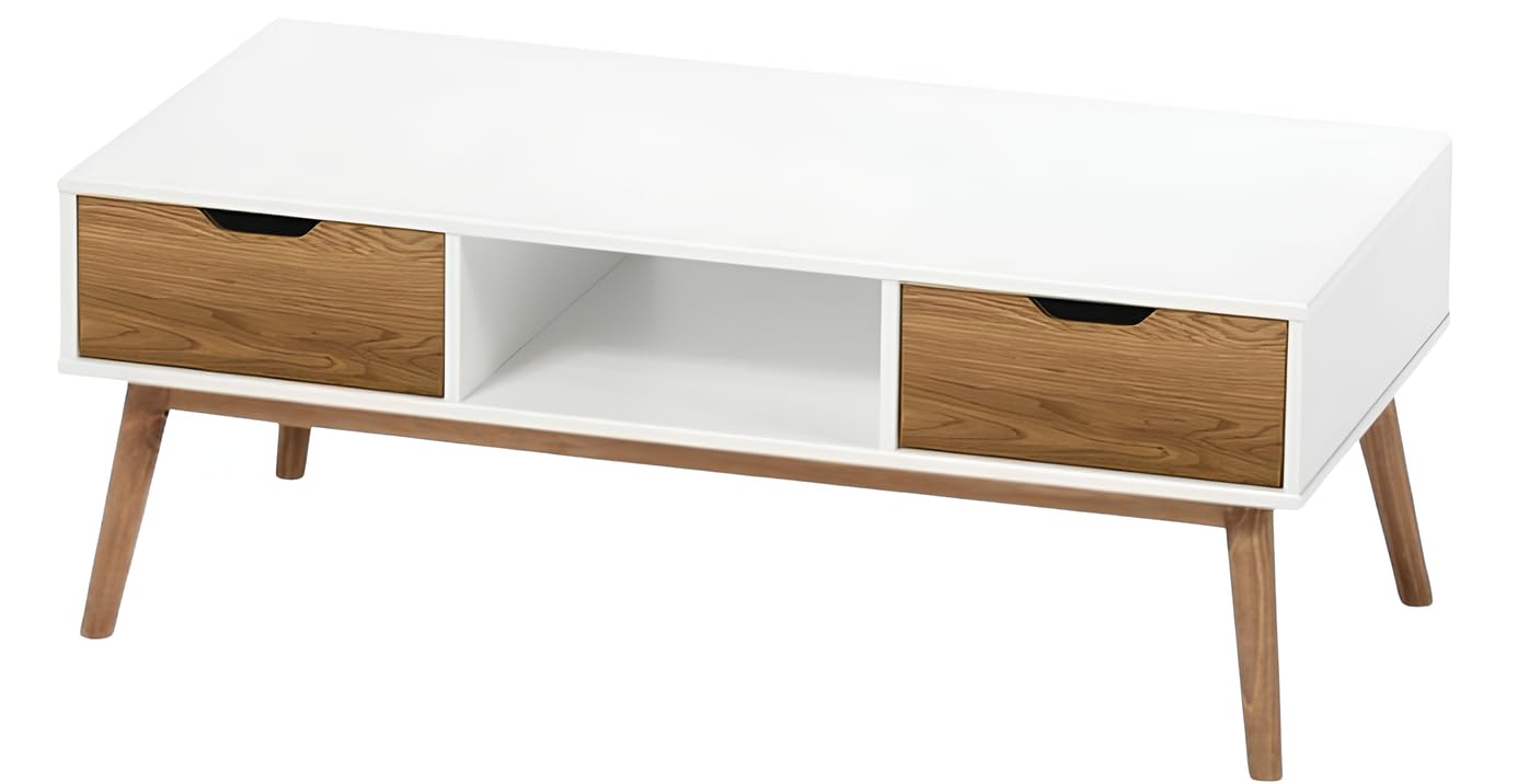 Table à café WITA 110 x 55 cm au design minimaliste chic