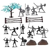 Soldados de juguete: livianos y de tamaño adecuado, decoración de de soldado antiguo se puede llevar a cualquier lugar desee tener una decoración, juguetes de soldados