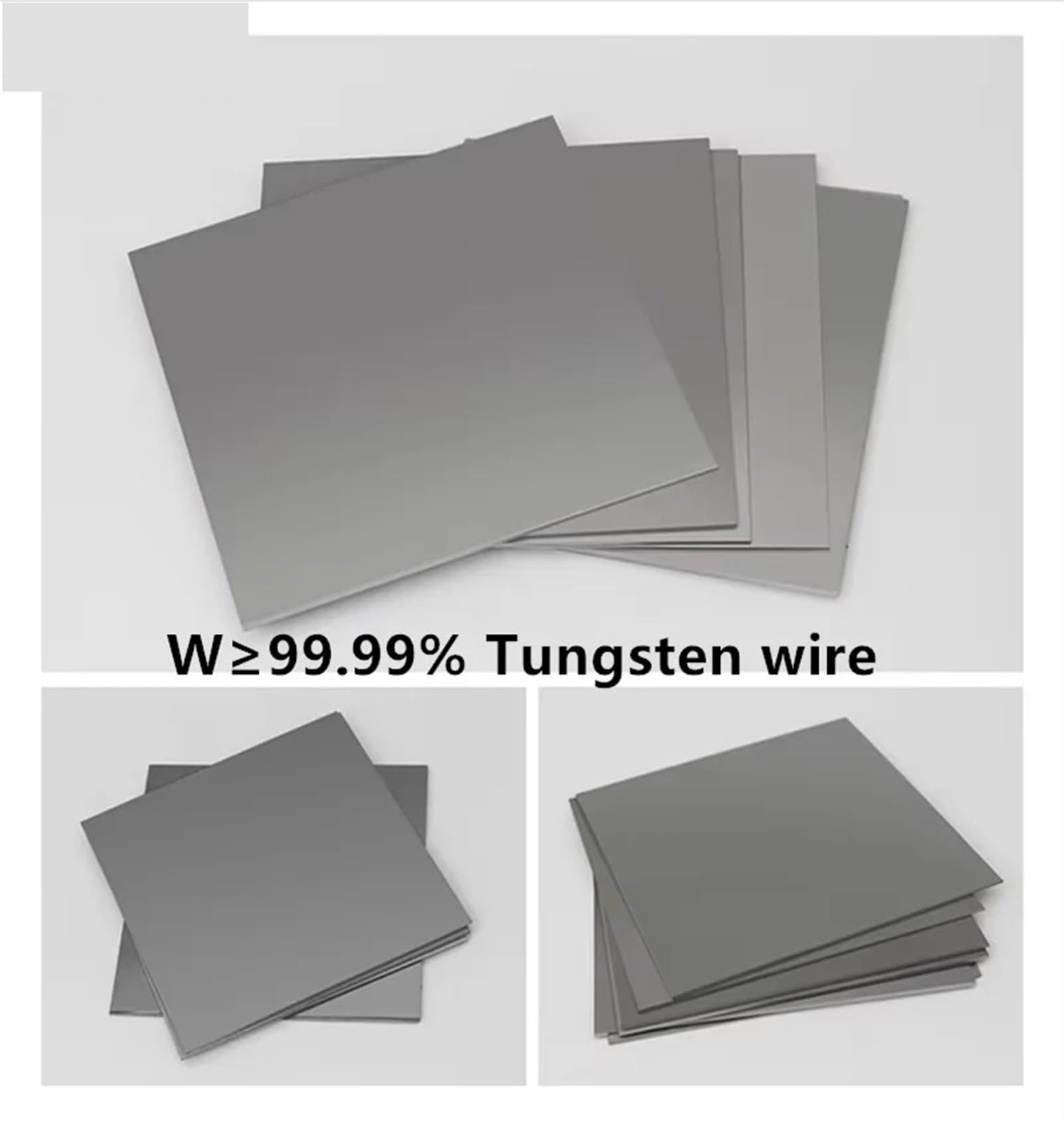 Feuille de zinc pur à 99,995%, épaisseur de 0,02 à 5 mm for utilisation chimique en laboratoire, 1 pièce(1pc 100x150mmx2mm)