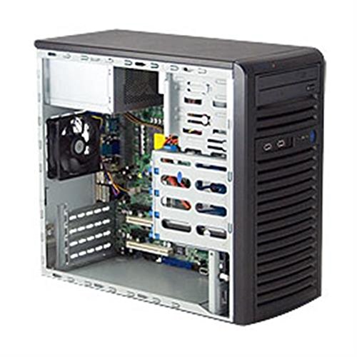 Preisvergleich Produktbild Supermicro CSE-731I-300B Chassis Schwarz