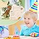 BETESSIN 12x Dino Einladungskarten Kindergeburtstag Junge - Dinosaurier Geburtstagseinladungen Jungen - Dino Einladungen für Kinder zum Geburtstag und Dino-Party, Dinosaurier Mottoparty usw.