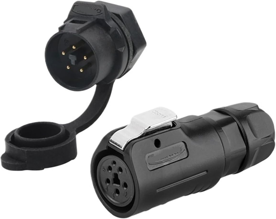 Single hole reverse waterproof aviation LP12 2 3 4 5 6 7 8 core connector industrial connector(8 core)