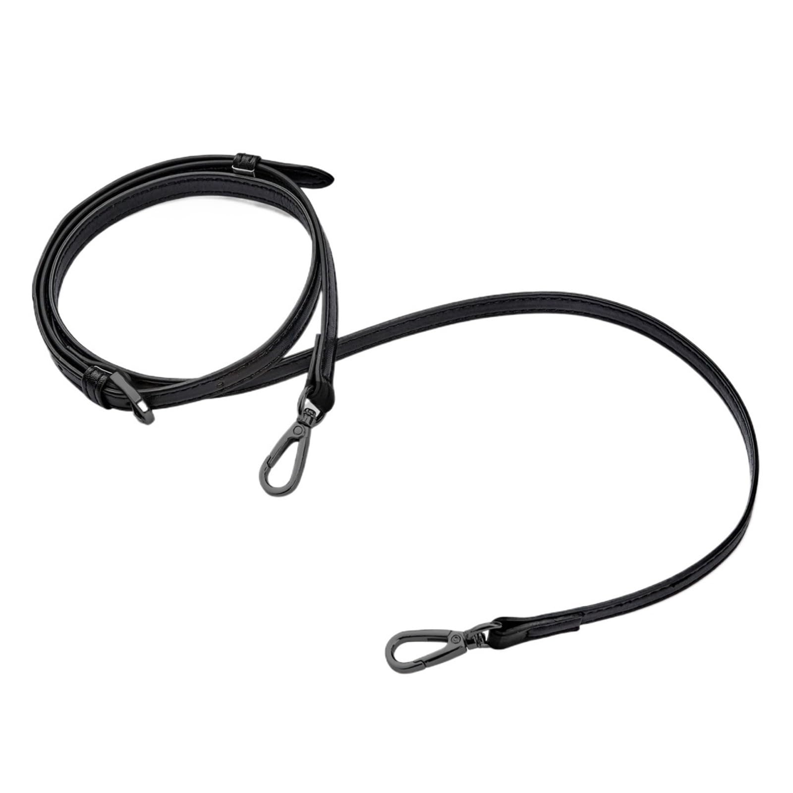 YUSUZH 2PCS Purse Strap Straps Replacement Crossbody for Handbags for Small Bag(Black C)