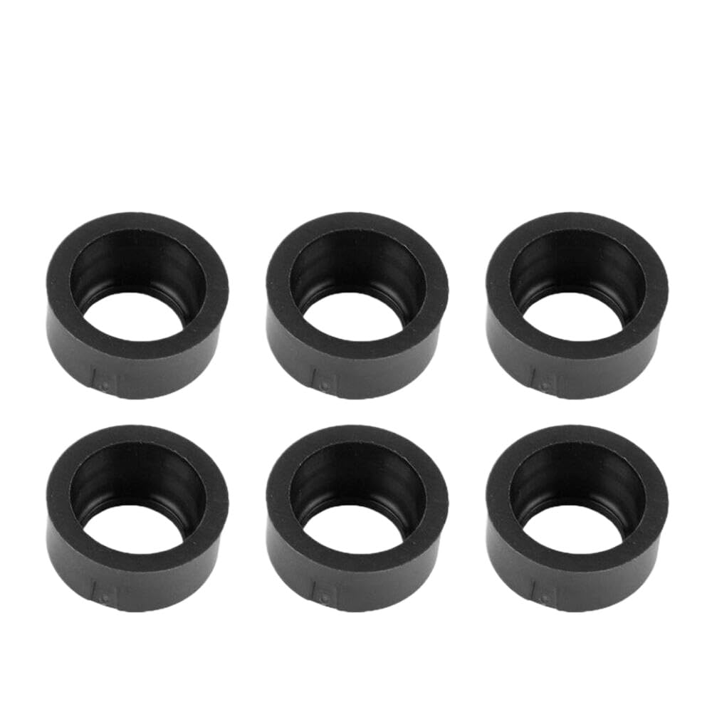 6PC Fuel Injector Seal Ring Compatible with 4.0L Engine Models 926-028 F77Z-9G512-AA Auto Replacement Parts