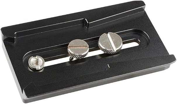 CAMVATE Camera Quick Release Base Plate with 1/4 & 3/8 Threads Compatible with Manfrotto577/ 501/504 Tripod - 2149