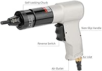 Vista 7 de Pistola de remachado neumática Tuerca de tracción Herramienta automática de pistola de remachadora de aire