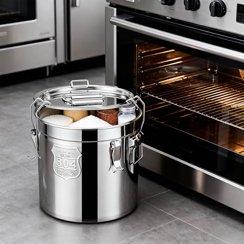 Contenedor de Acero Inoxidable 304 Sellado 8L miniatura 6