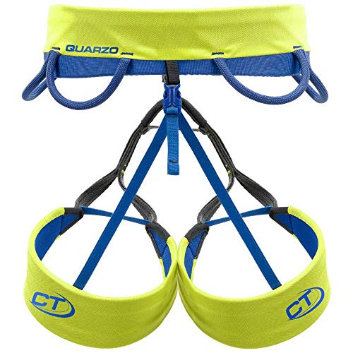 Harnais d'escalade à quartz baudrier de varappe et alpinisme léger réglable - 2