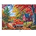 RoseArt - Kodak - Maine Road 350 Piece Jigsaw Puzzle, Scenic Autumn Landscape Puzzle for Adults