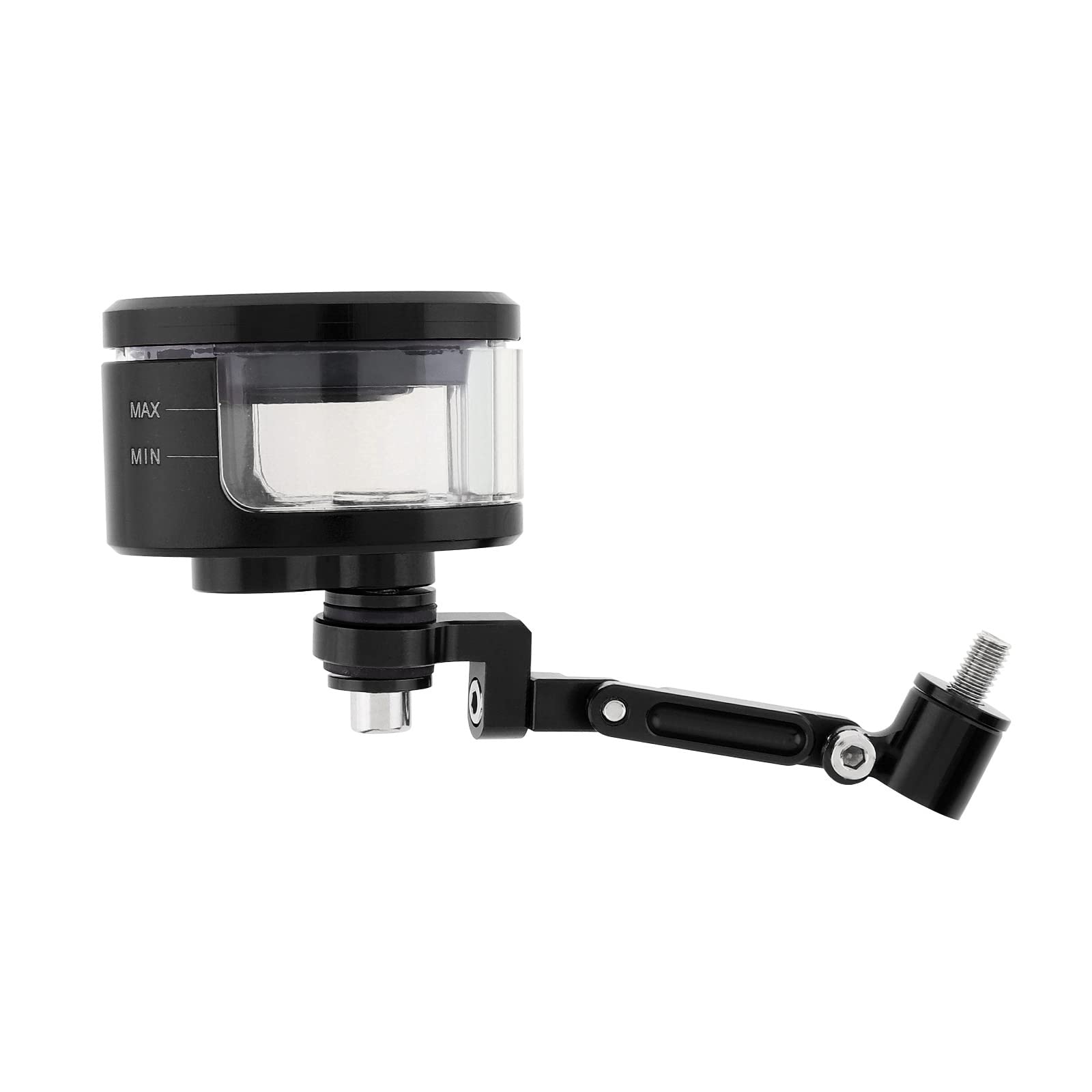Windance Réservoir universel de liquide de frein et d'embrayage pour motocyclette (Noir)