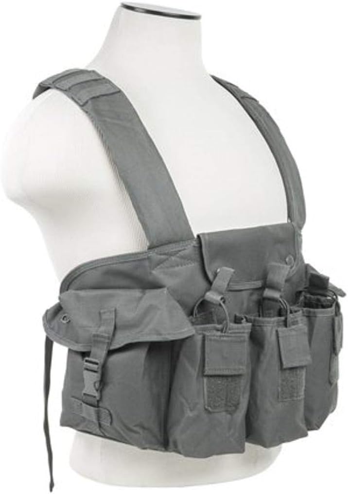 NC Star CVAKCR2921U Ncstar, Chest Rig, Urban Gray