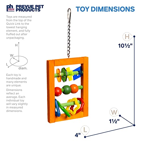 Image of Prevue Pet Products Physical & Mental Abacus Bird Toy