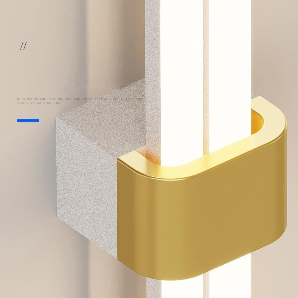 Nowoczesna długa lampa sufitowa do kuchni, złoty kolor sufitowy sufitowy, ściemnialne światło liniowe LED, paski LED, minimalistyczna wbudowana lampa sufitowa do przedpokoju, sypialni