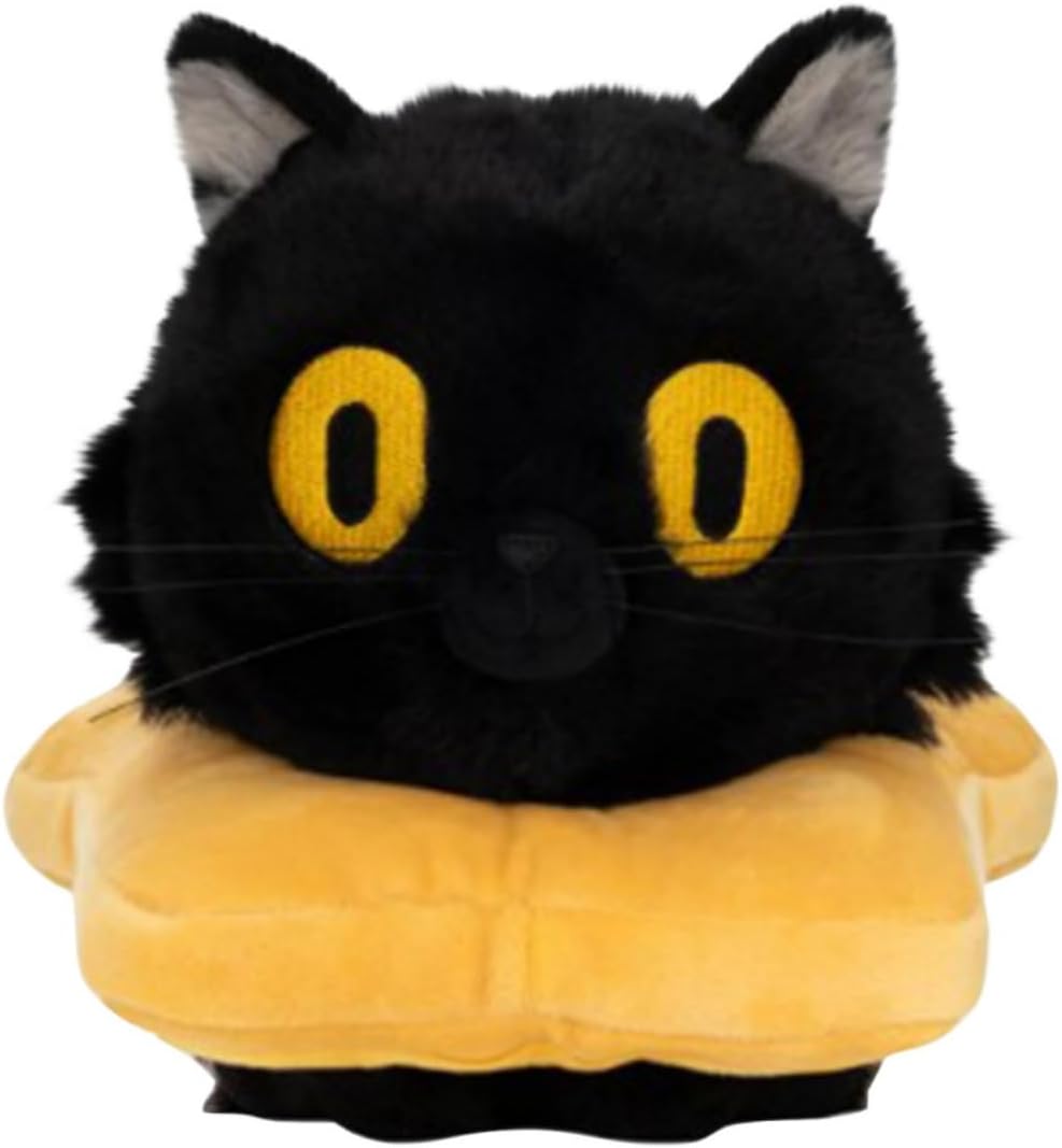 Bella The Cat Plush, 8.66 Inch Super Soft Cat Plushie Figurine, Ornament for Home Sofa Tabletop Decor (2 PCS)
