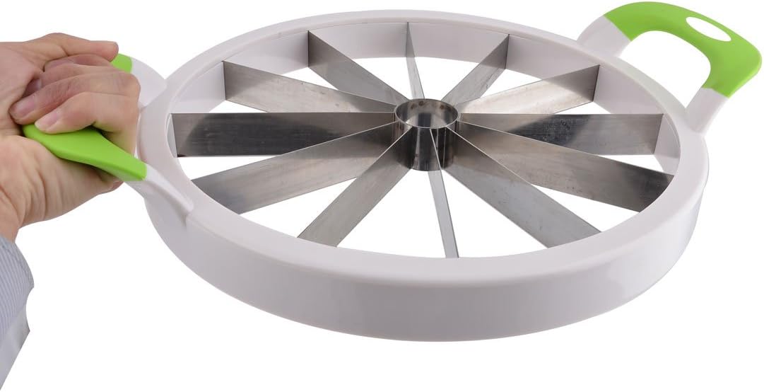 Ruilogod Plastic Frame Handle Household Round Shaped Watermelon Slicer Corer Divider (id: 801 43e ab6 0d2 976