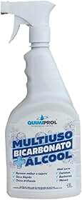 Multi Uso Bicarbonato + Álcool Ideal Para Limpeza de Móveis Banheiros e Cozinha Secagem Rápida (1 Litro)