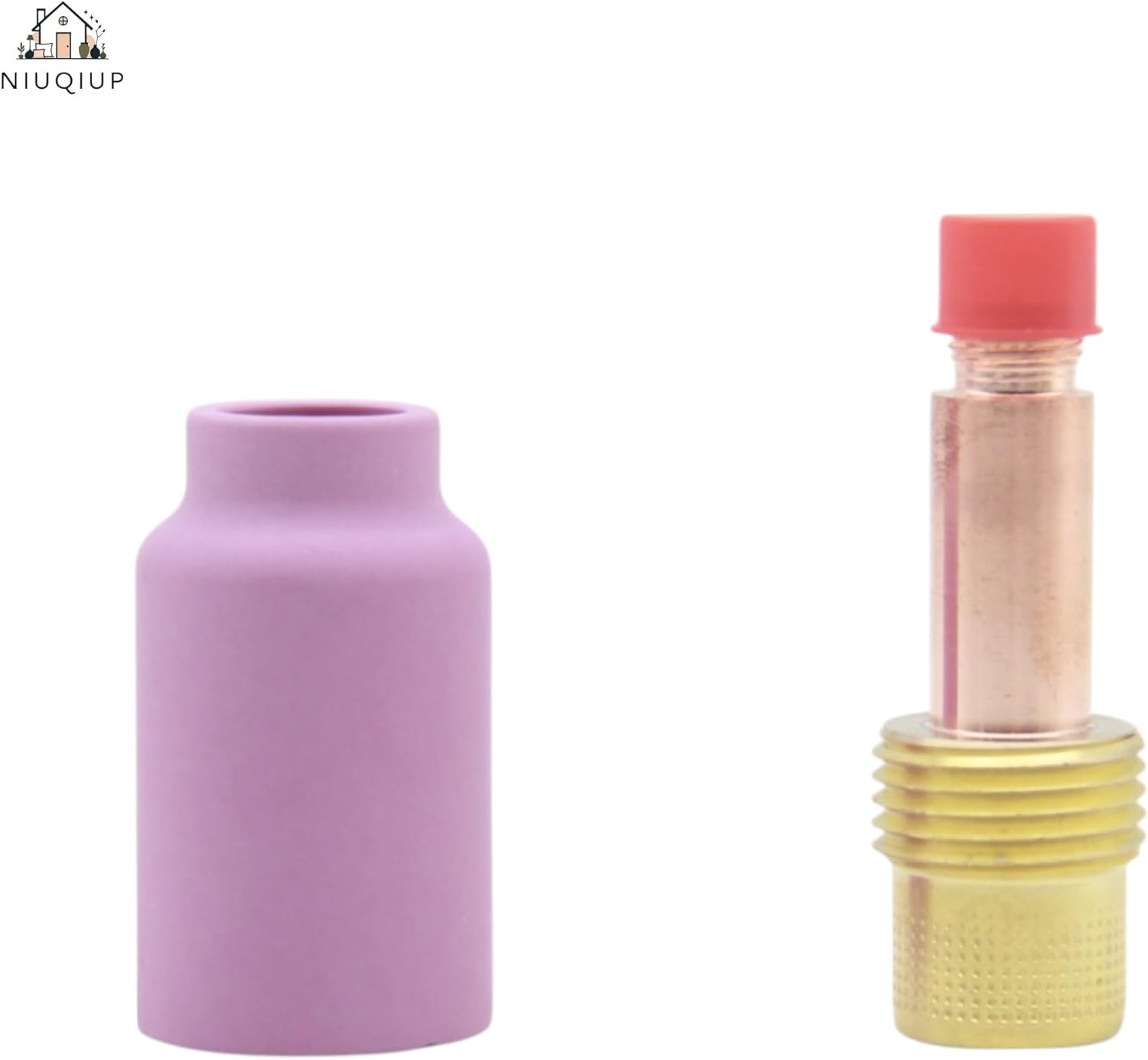 TIG Welding Consumables Kit for WP17-18-26 Series|10PCS Collet Tips 3/32", 5PCS 45V26 Gas Lens Collet Body 3/32", 10PCS 8# 1/2" Large Alumina Nozzles 54N14| 3-in-1 Torch Replacement Parts