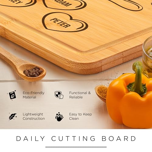 Tabla de Cortar Personalizada de Bambú 7x9.5 cm miniatura 4