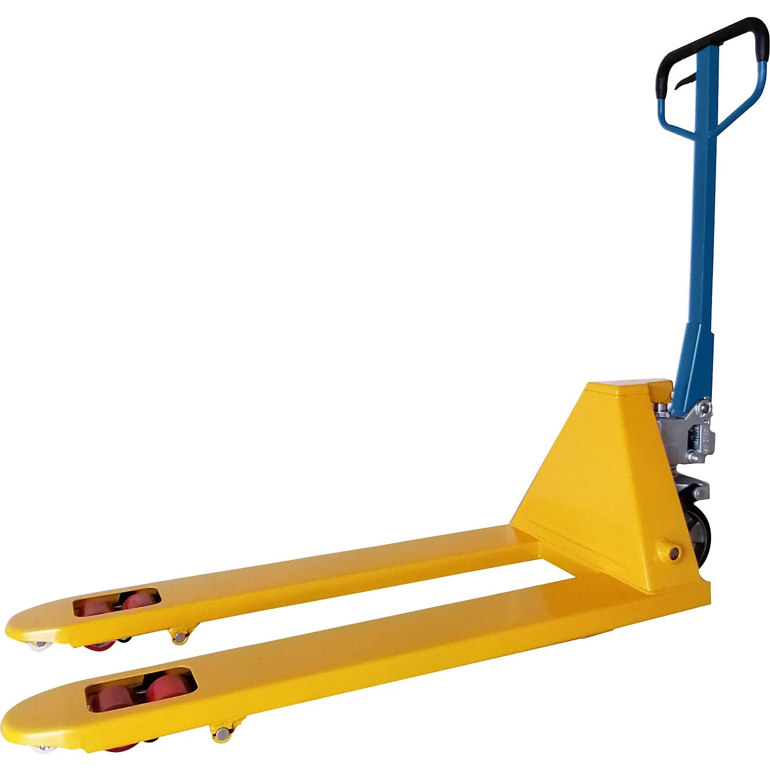 kaiserkraft | Paletthubwagen | Lenkräder Vollgummi, Gabellänge 1150 mm