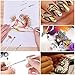 PANDAFLY 18 Pieces Fine Detail Paint Brush Miniature Painting Brushes Kit for Fine Detailing & Art Painting, Acrylic, Watercolor, Oil, Scale Model, Face, Nail, Airplane Kits, Rock Painting