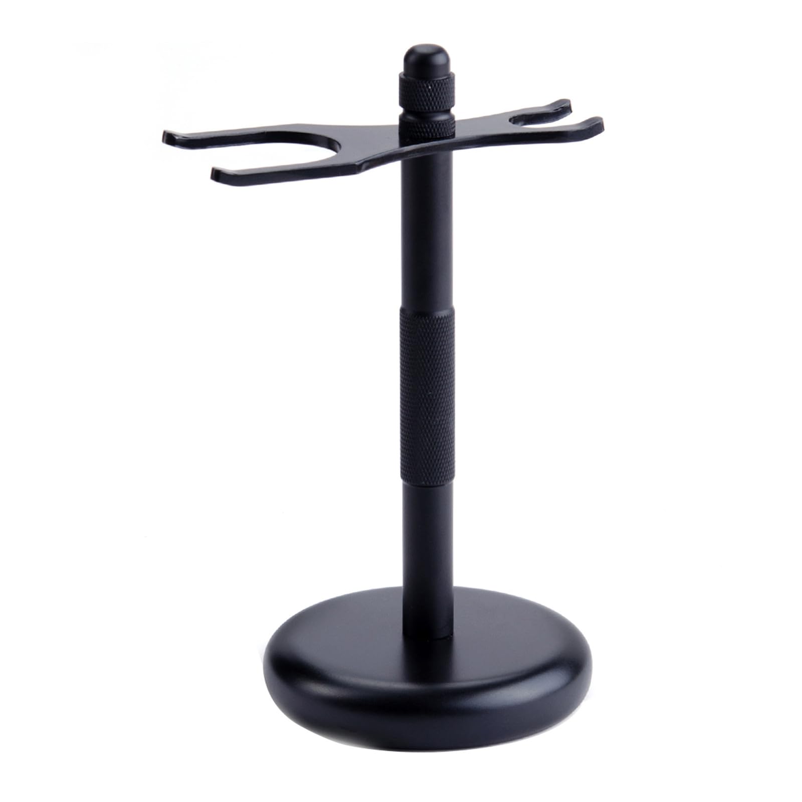 HENYGEN Sturdy Alloy Shaving Brush Stand for Bathroom Countertop Storage with Rustproof Designs Hygienic Shaving Planner