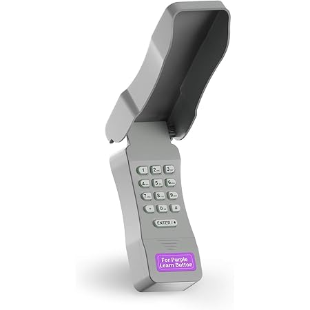 Refoss Wireless Garage Door Keypad 315mhz Purple Learn Button Chamberlain Liftmaster Craftsman Keyless Entry For 3 Garage Doors Amazon Com Refoss Wireless Garage Door Keypad 315mhz Purple Learn Button Chamberlain Liftmaster Craftsman Keyless Entry For 3 Garage Doors Amazon Com