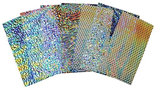 1/2 Lb Dichromagic Tie Dye Scrap On Wissmach Thin Clear Textures - 90 Coe