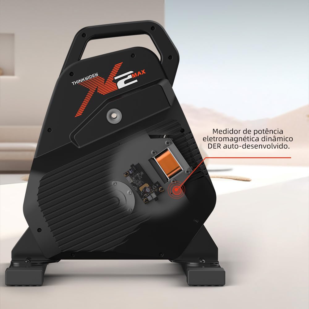 Treinador de bicicletas inteligentes ThinkRider X2Max Rolos