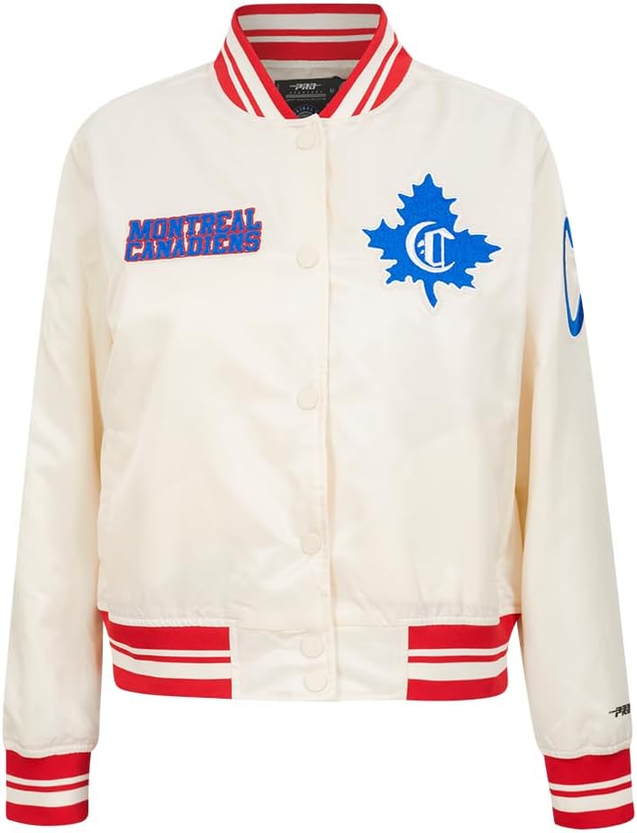- Womens NHL Retro Classics Satin Jacket