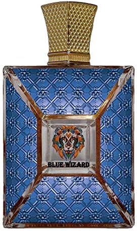 ROYAL CREED BLUE WIZARD France. Eau De Parfum Spay for Men. 100ml (3.4 oz). Wt 680 gm. Box Size 17 x 11.5 x 6 cm