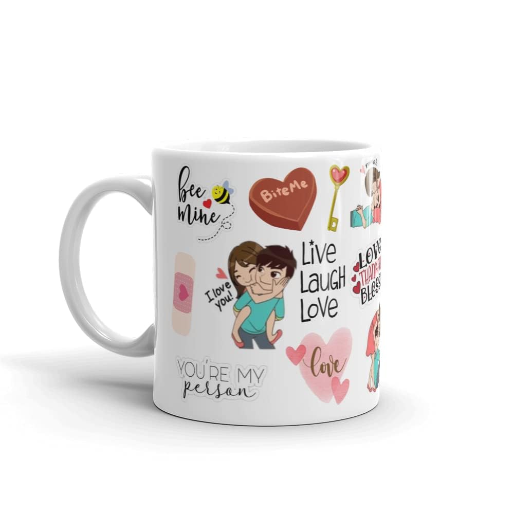 Premium Ceramic Coffee Mugs - Unique Designs -5 Premium Ceramic Coffee Mugs - Unique Designs -5