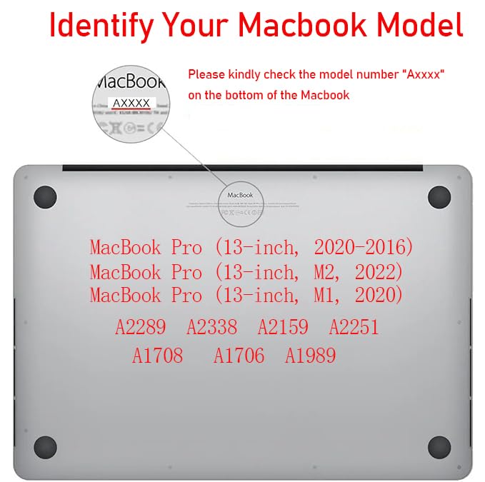 Coque MacBook Pro 13 anti rayures légère pour protéger l'ordinateur - 2