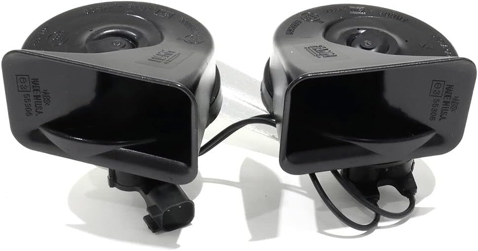 GM Parts OEM New Compatible with Horn Assembly Black 2009-2015 Compatible with Cadillac Compatible with CTS 84501938