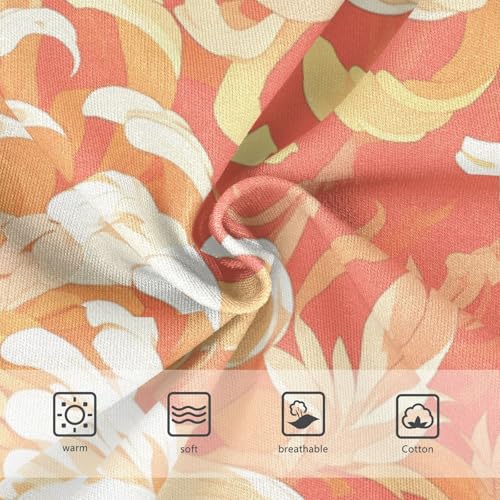 KLL Red Chrysanthemum Toddler Boys' Comfort Underwear Briefs Breathable Children Panties3