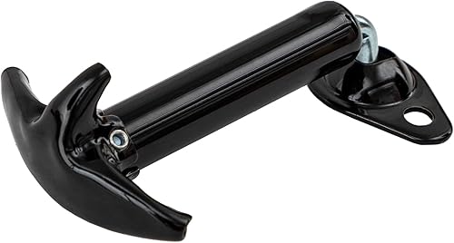 Miniatura 6 de Buyers Products Wj96WCB4 - Capuchón con resorte de 90 grados con cierre y herrajes, acabado esmaltado negro, paquete de 4