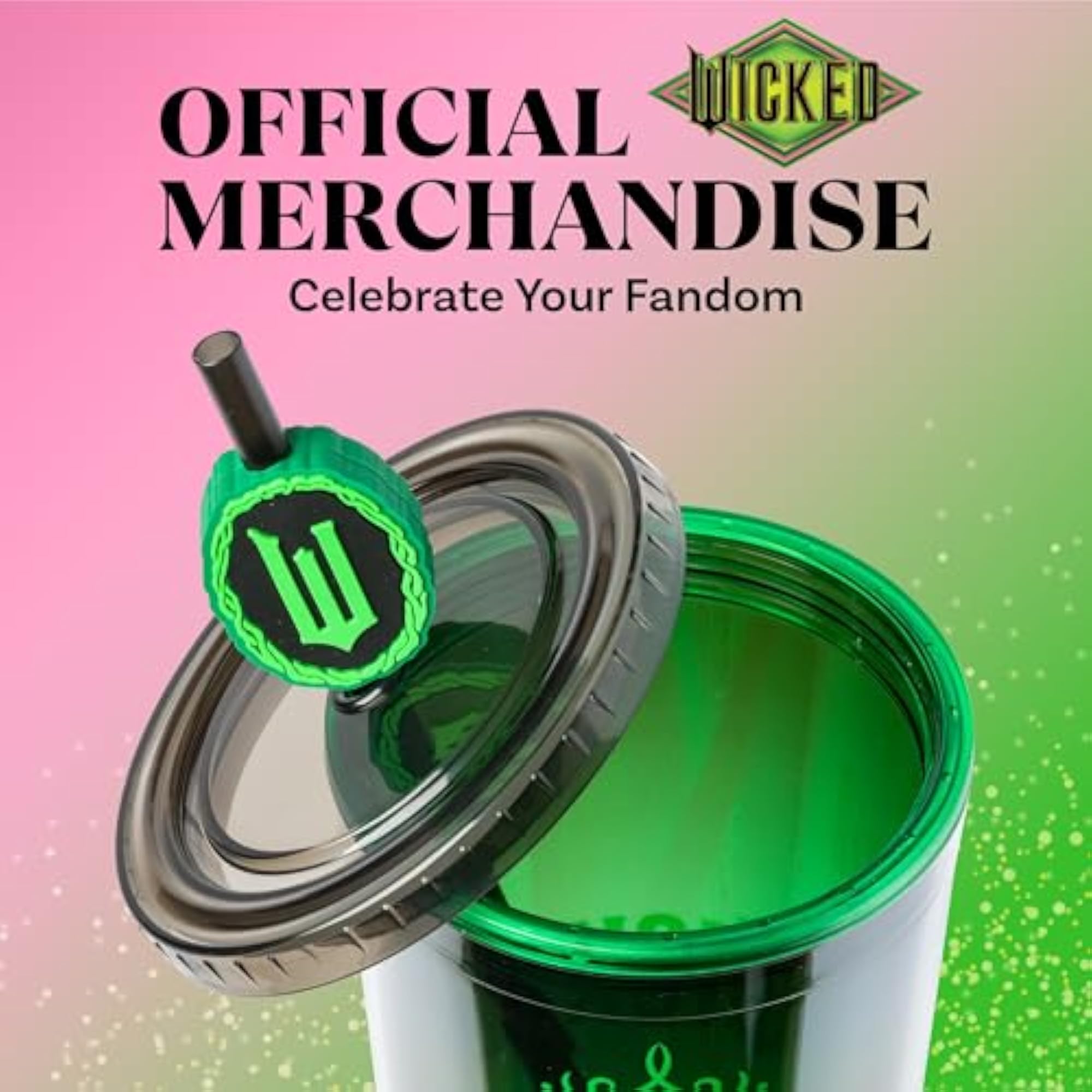 Universal Wicked Magic Quote Plastic Cold Cup, 24oz