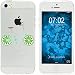 Produktbild PhoneNatic Case kompatibel mit Apple iPhone 5 / 5s / SE Silikon-Hülle Bike M2
