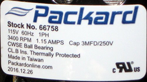 Packard Draft Inducer Fan Furnace Blower Motor For Carrier 320725-758 #TOP5